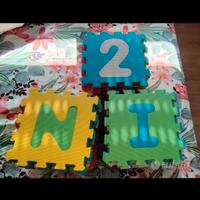 Tappeto puzzle bimbi 