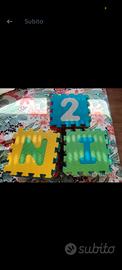 Tappeto puzzle bimbi 
