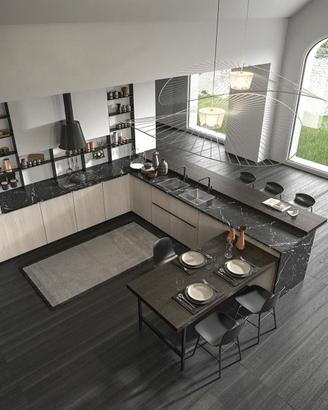 Cucina Doppia Colonna + Angolo ― DA PRODUTTORE