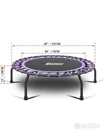 Tappeto elastico con manubrio