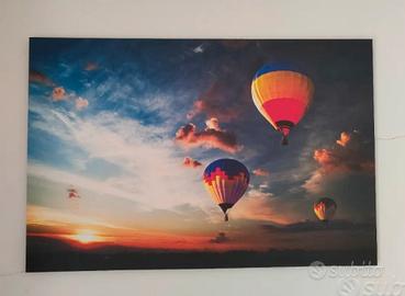 Quadro su tela le Mongolfiere 