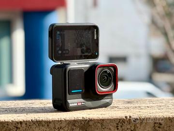 Insta360 AcePro + 2 batterie + adatt microfono