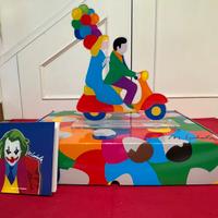 M. Lodola serigrafia plexiglass appoggio feeling