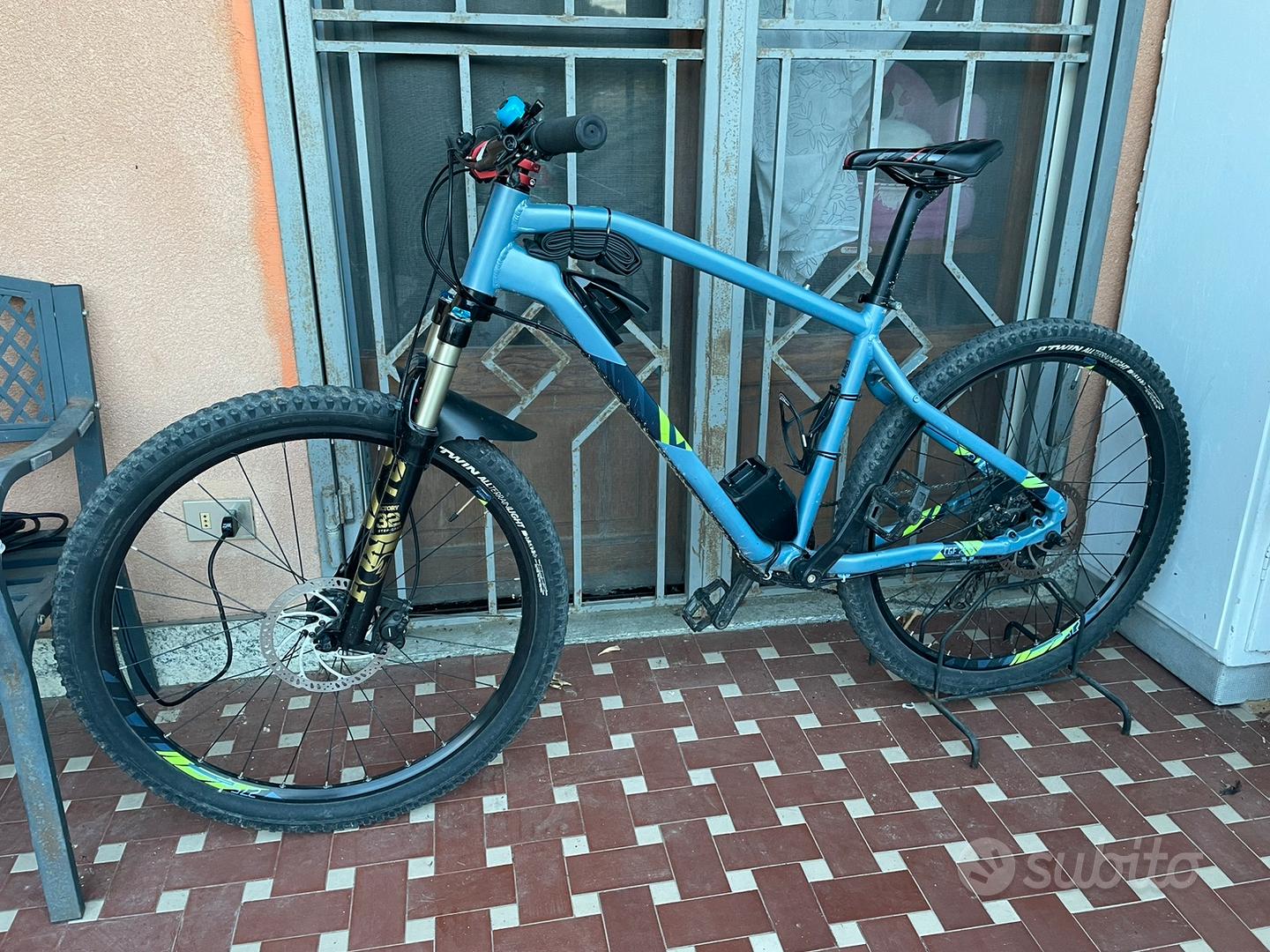 E-Mtb Rockrider e-st100 forcella Fox Evo 32Air L - Biciclette In ...