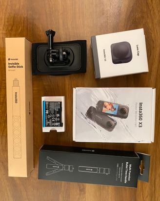 Insta 360 X3 Nuova e sigillata!