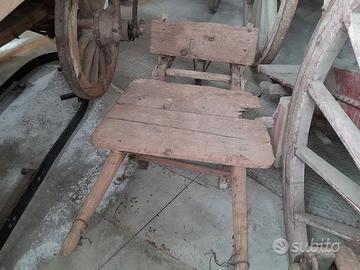 Cariole Di Legno Antiche - Storiche