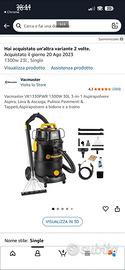 Vacmaster VK1330PWR 1300W 30L 3-in-1 Aspirapolvere