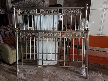 Letto ottone fine ottocento