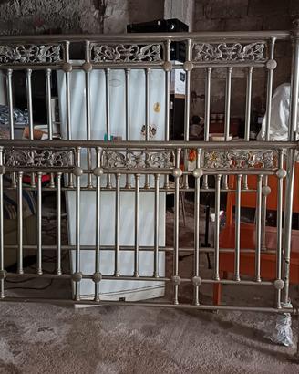Letto ottone fine ottocento