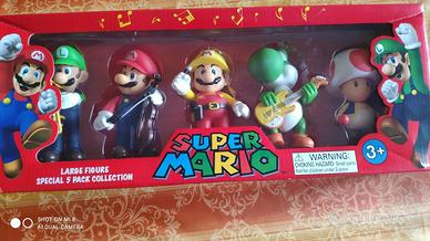 Action Figure Set Super Mario Musicians musicista 