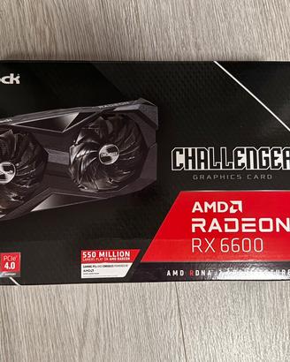 Scheda grafica asrock Radeon Rx6600 challenger