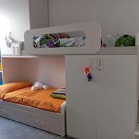 Cameretta bambino colori neutri