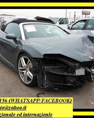 Ricambi Audi R8 1serie fino al 2018
