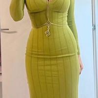 Elisabetta Franchi meraviglioso abito in maglia 42