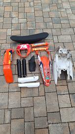 sella e carene KTM exc 450 f 2016