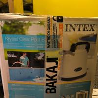 Intex vaschetta e pompa pescaggio acqua