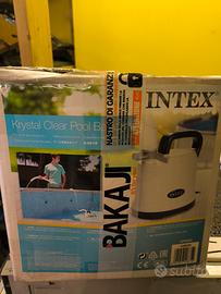 Intex vaschetta e pompa pescaggio acqua