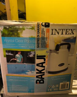 Intex vaschetta e pompa pescaggio acqua