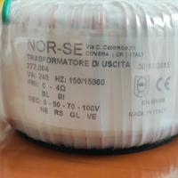 Trasformatore di linea da 4/8 ohm a 50 - 70 - 100v