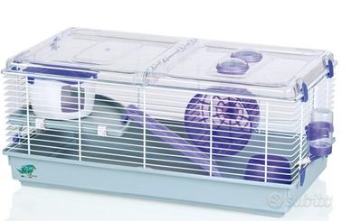 Gabbia per criceti con accessori