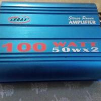 Amplificatore di potenza lebas 100 W