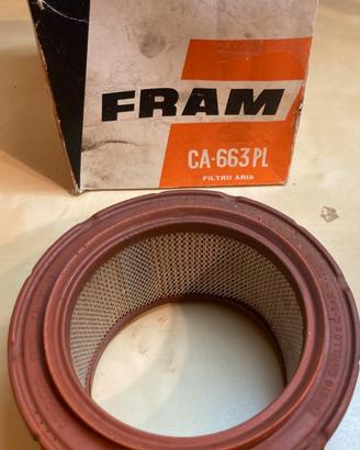 Filtro aria epoca FRAM CA-663 PL Fiat, Autobianchi