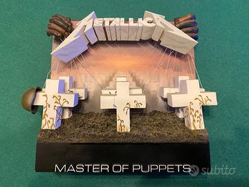 METALLICA Master of Puppets copertina album 3D