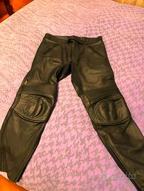 Pantalone moto pelle