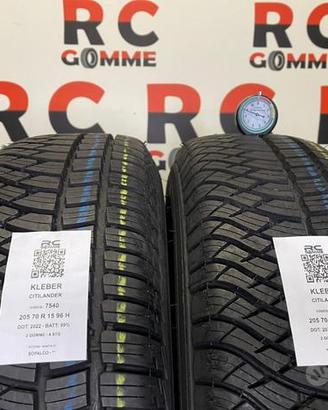 2 GOMME USATE 205/70R15 96 H KLEBER - 4 STG