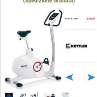 Cyclette KETTLER ERGOMETER E3