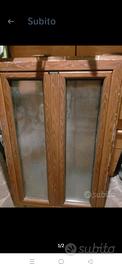 infisso alluminio legno 