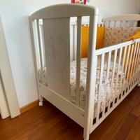 Lettino e fasciatoio