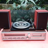Giradischi Stereo -con Radio FM e Stereo 8