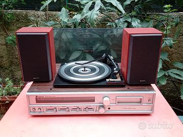 Giradischi Stereo -con Radio FM e Stereo 8