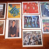 Set 9 Stampe Arte Moderna - Vintage