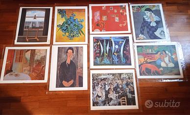 Set 9 Stampe Arte Moderna - Vintage