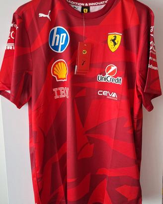 maglia T-shirt Scuderia Ferrari  F1  puma