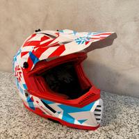 Casco da motocross taglia S