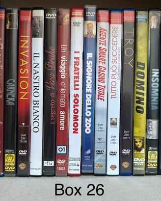 (Box 26 - 27) Film dvd ex-noleggio