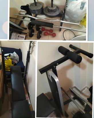 attrezzi palestra 