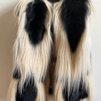 gilet di vera pelliccia
