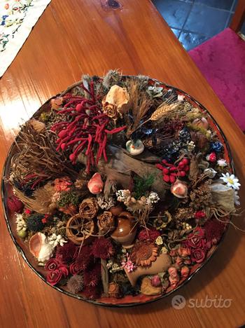 Vaso in ceramica con fiori secchi - Arredamento e Casalinghi In vendita a  Bergamo