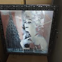 Quadro MARILYN con Cornice Lavorata