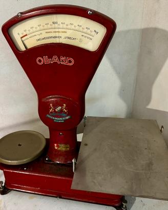 Bilancia vintage olland rossa 20 kg