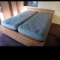 struttura letto bambú