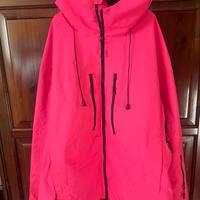 giacca snowboard fluo pink