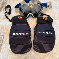 Guanti Ziener 6,5 mascherina Briko a specchio