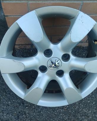 Cerchi in lega Peugeot raggio 16