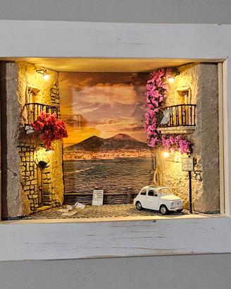 diorama quadro  3d 