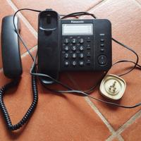 TELEFONO FISSO PANASONIC KX-TS520EX NERO